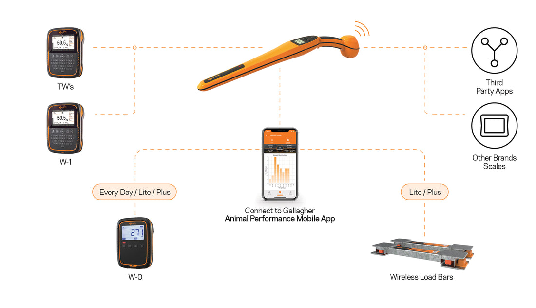 Gallagher HR0 Hand Held EID Tag Reader