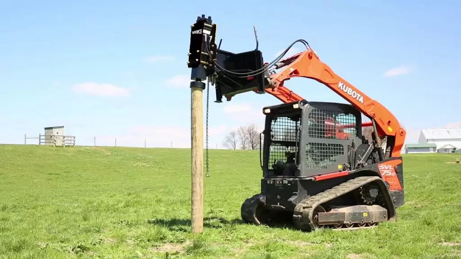 Skid Steer Loader Post King Hammer