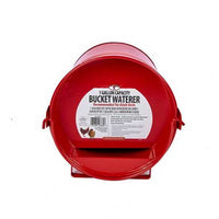1 Gallon Bucket Waterer Red 