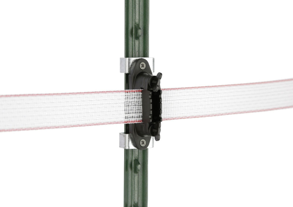 Corral T-Post Tape, Rope and Corner Insulator 4/pkg