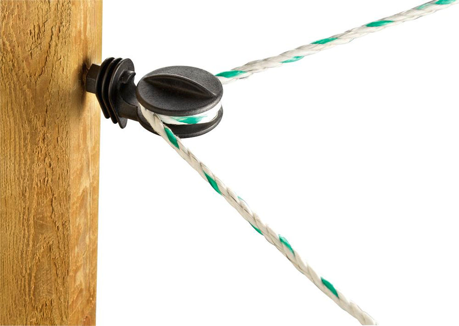 Corral Wood Post screw-in Super Corner Rope Insulator 10/bag