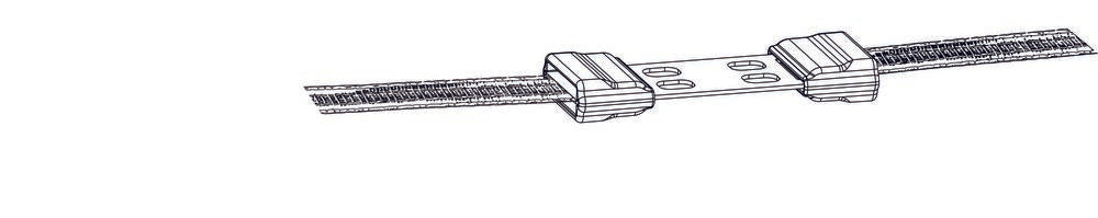 Litzclip® 12.5mm Tape Connector 5 pkg