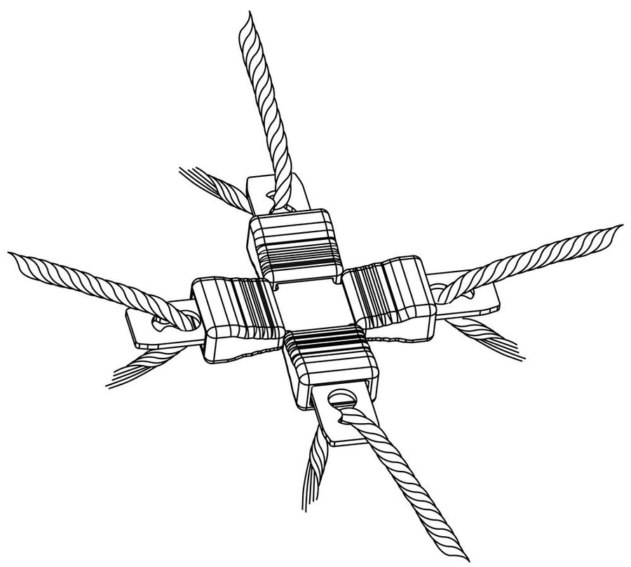 Litzclip® Wire Cross-Connector 5 pkg