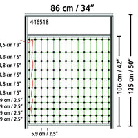 Gate Door for electric fence nets