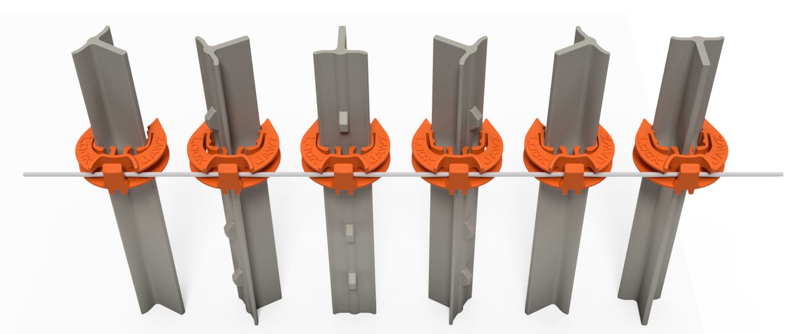 LockJawz T360 Electric Fence T Post Insulators (25/pk) FenceFast Ltd.