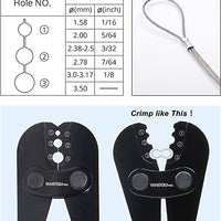 Wire Rope/Aircraft Cable Crimp Sleeves 1/16"