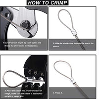 Wire Rope Crimper and Cutter