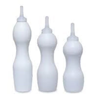 Bess Calf Nursing Bottle 4L with snap on Clear Teat
