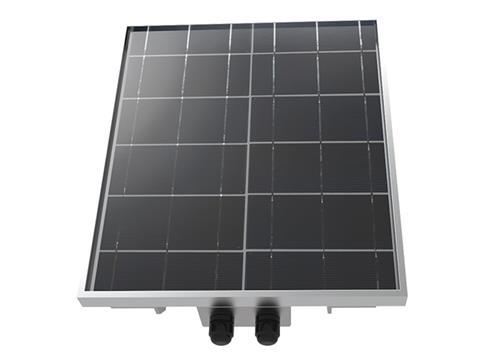 Gallagher 20 Watt Solar Panel with bracket Front