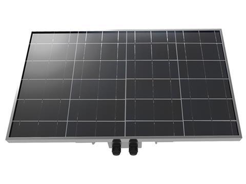 Gallagher 40 Watt Solar Panel with bracket Front