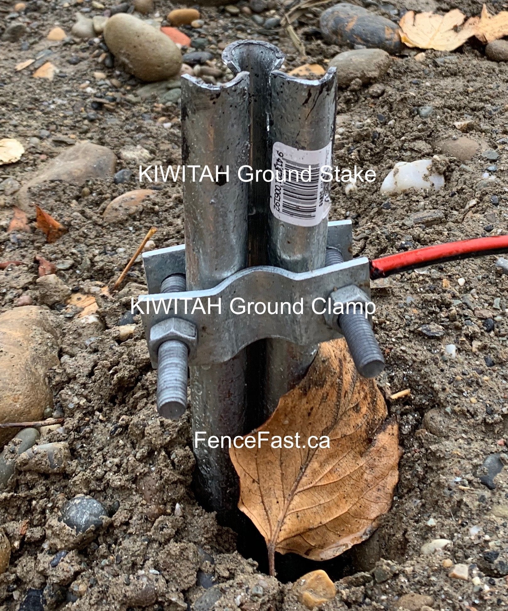 Fence Grounding Products Gallagher Complete 3 Ground Rod Kit, Fast