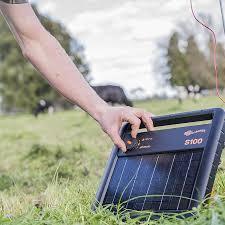 Gallagher S100 Portable Solar Fence Energizer Usage