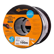 Gallagher High Conductive Cable 100m roll