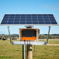 MBS1800i Gallagher Fence Energizer Solar Mounted