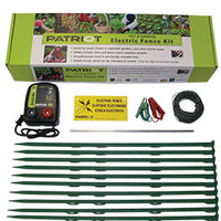 Patriot Pet and Garden Electric Fence Kit with PE2 110V Energizer