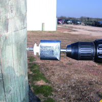 Patriot Metal Drill Chuck for Insulator Screw On Ring Insulators
