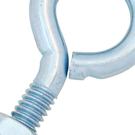 Eye Bolt Kit 1/4 Inch X 2 Inch Zinc