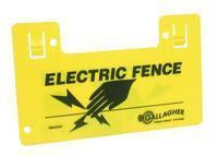 Gallagher Electric Fence Warning Sign